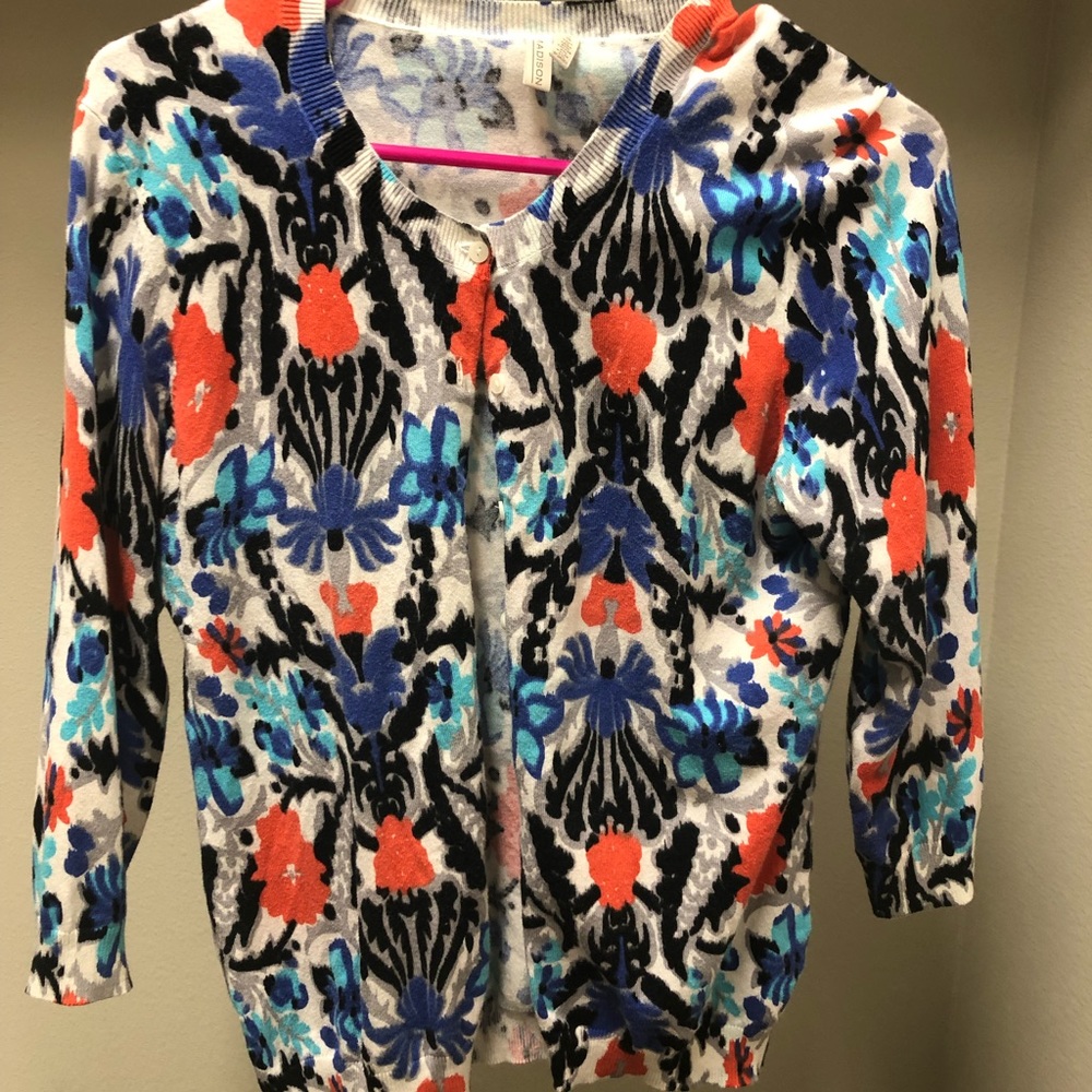 3/4 sleeve cardigan